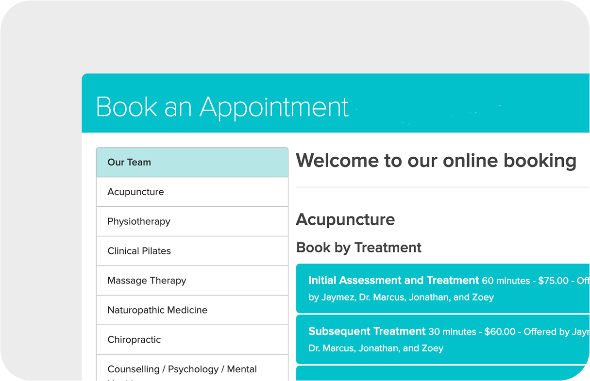 Online Booking