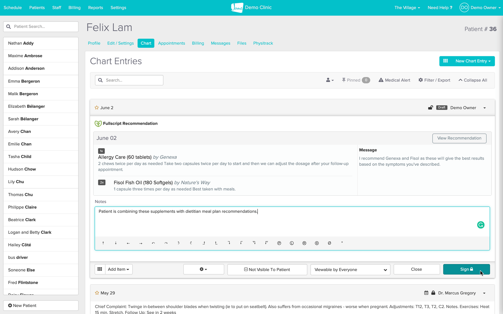 Record & Track Patient Prescriptions